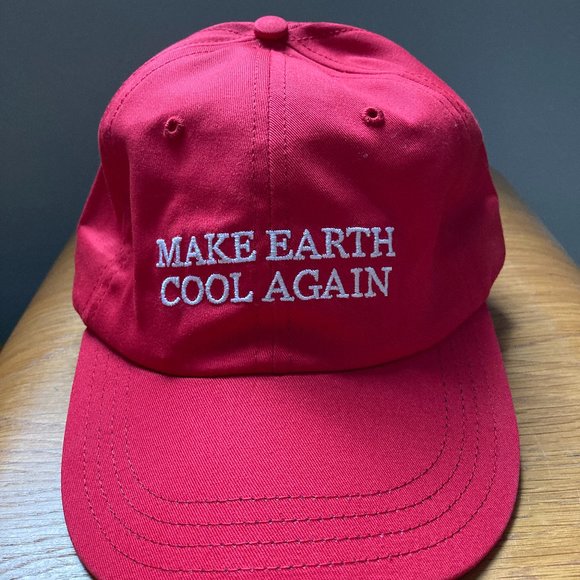"Make Earth Cool Again" - Baseball Cap - Picture 1 of 7